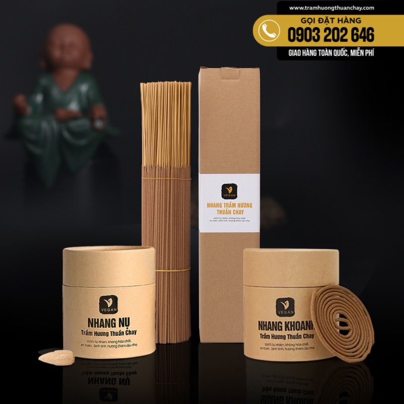 cac loai nhang tram VEGAN