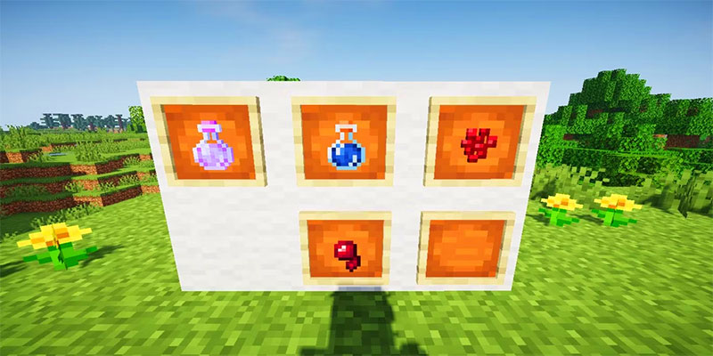 minecraft chế tạo thuốc