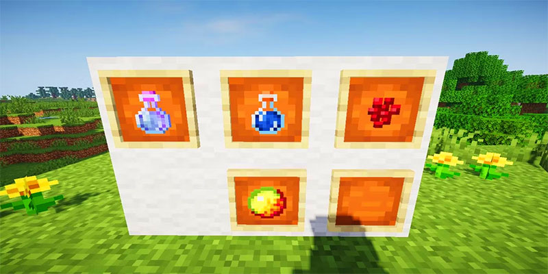 làm thuốc minecraft