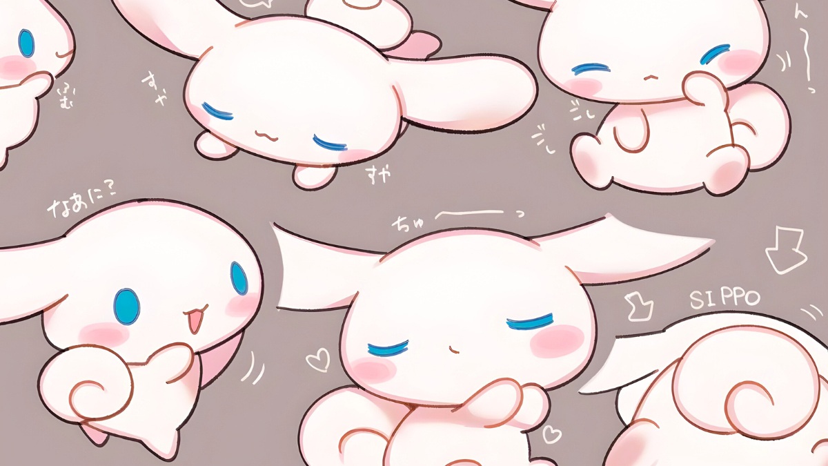 Hình nền Cinnamoroll ngày Tết