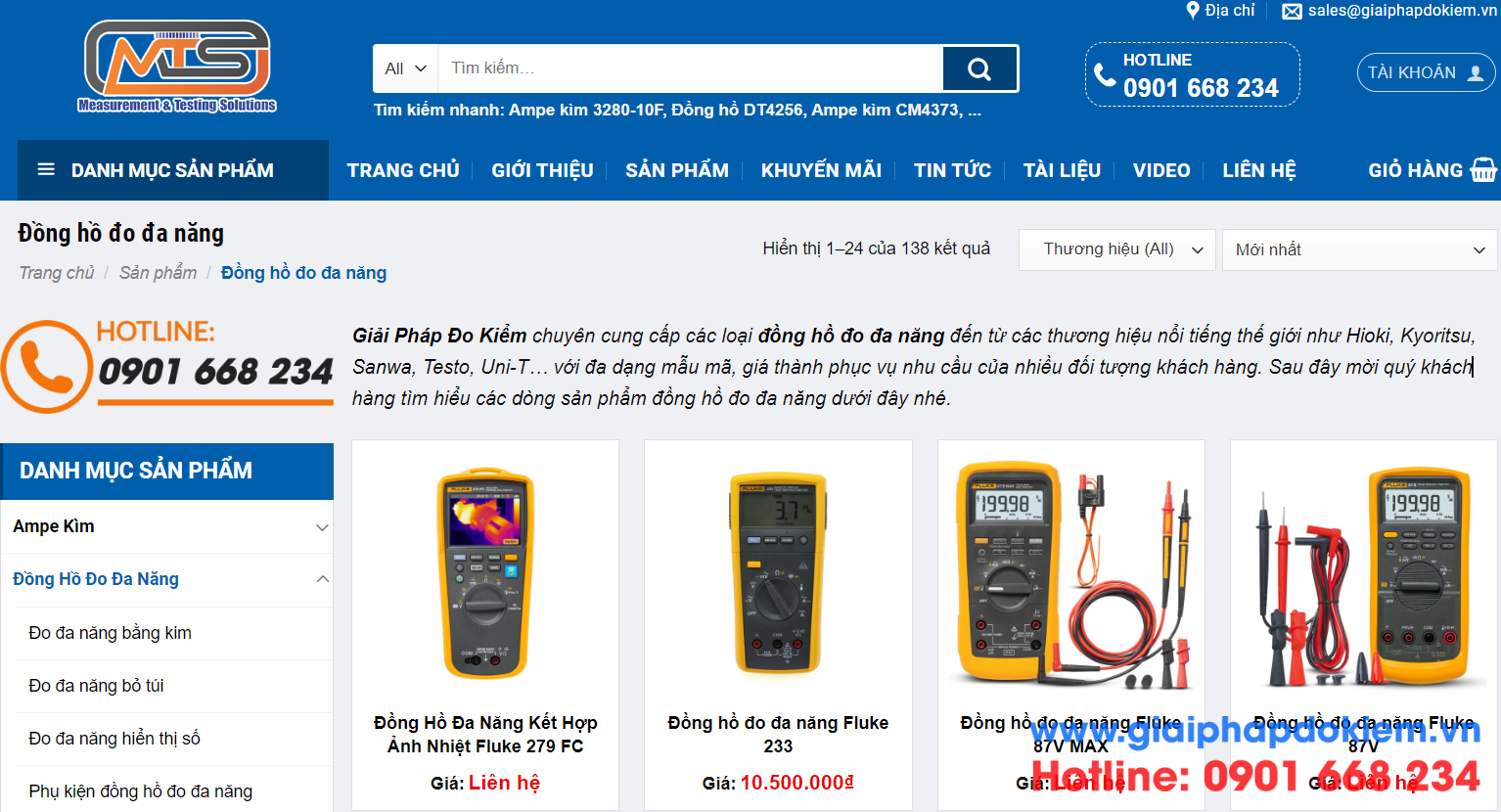 Địa chỉ bán đồng hồ vạn năng chính hãng