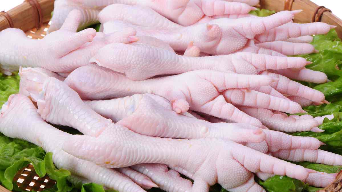 cách làm chân gà sốt thái