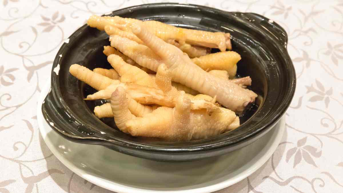 cách làm chân gà sốt thái