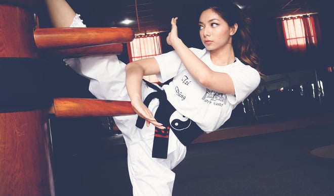 Con gái Chưởng môn Vịnh Xuân Nam Anh khoe vũ đạo trong phim 17 tỷ của Lý Hải