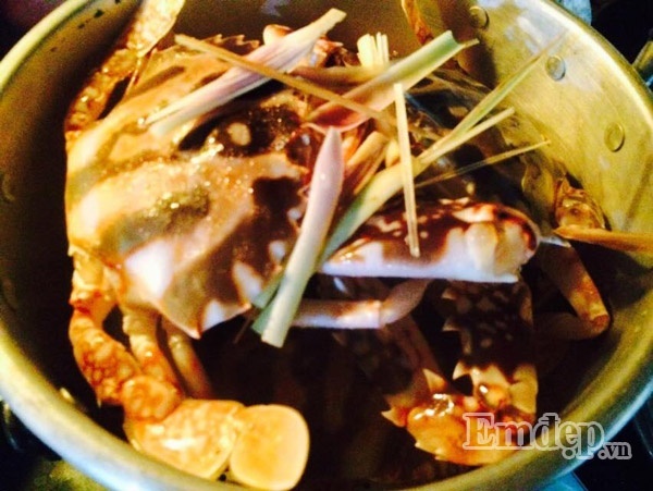 10 phút làm ghẹ hấp bia, sả ngon hơn ngoài hàng