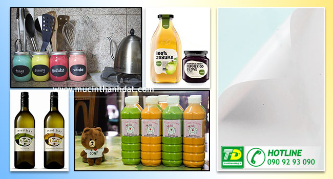 Giấy In Decal Đế Xanh A4 - A3