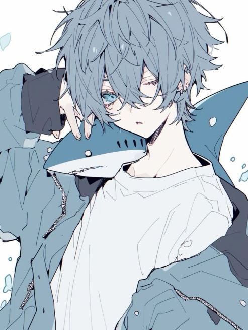 avatar cá mập anime nữ