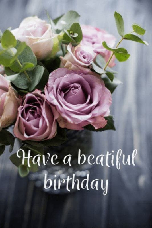 Hình hoa chúc mừng sinh nhật người thân