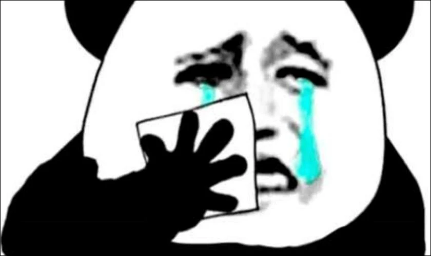 Ảnh meme khóc, tâm trạng