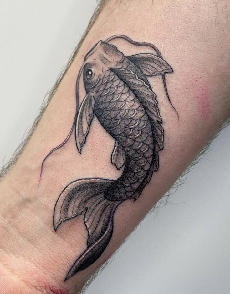 cá chép siêu đơn giản ở cổ tay