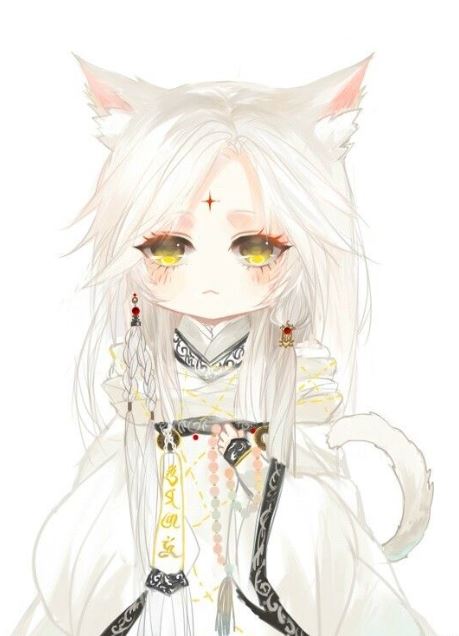 Hồ ly anime ánh mắt vàng cuốn hút