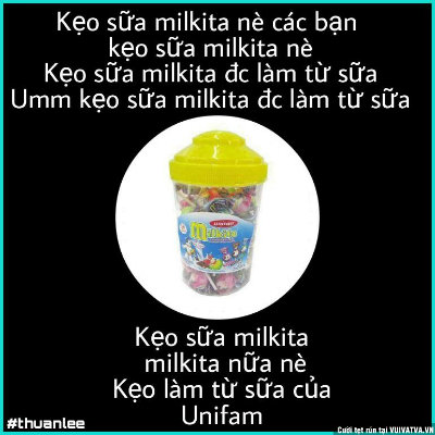 Giải Đáp Kẹo Sữa Milkita Được Làm Từ Tinh Trùng, Kẹo Milkita Được Làm Từ Gì ? - Thaoduoc tpco