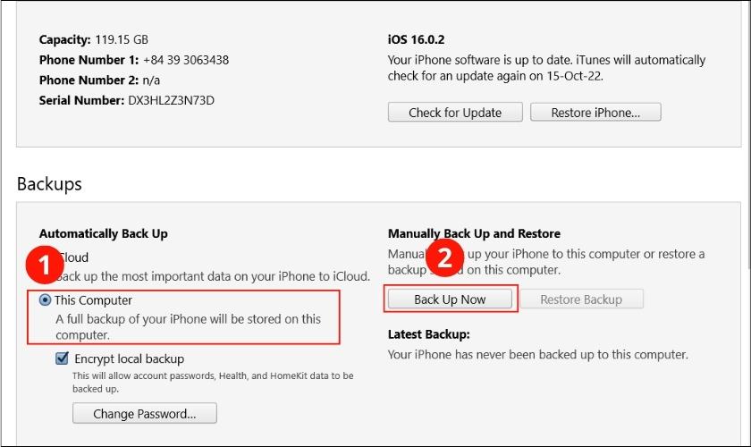 Cách lấy lại danh bạ trên iPhone