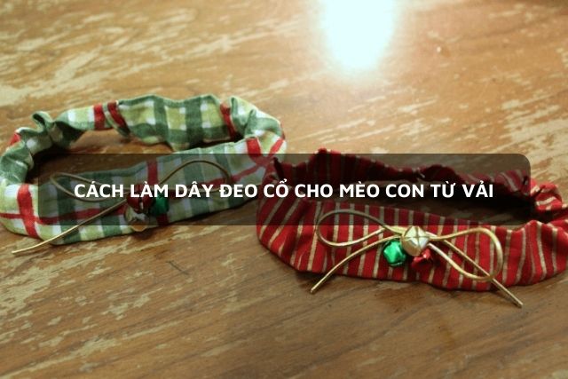 Dây đeo cổ làm từ vải