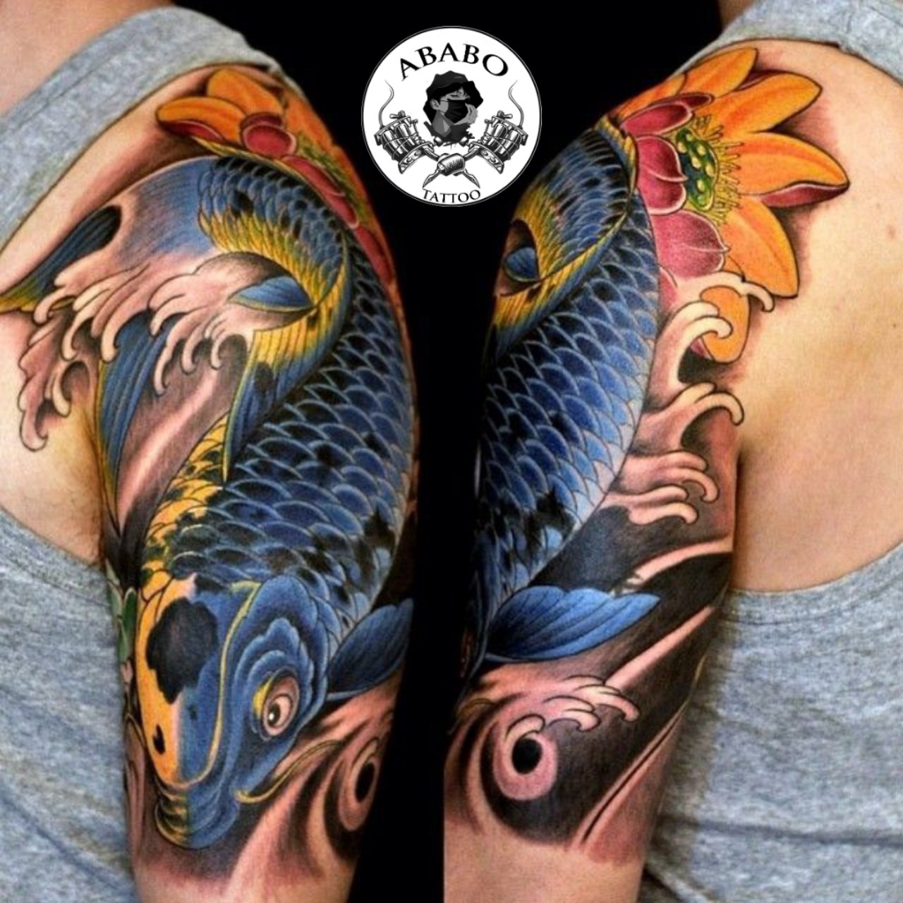 Ý NGHĨA HÌNH XĂM CÁ CHÉP - TATTOO UY TÍN TÂN PHÚ