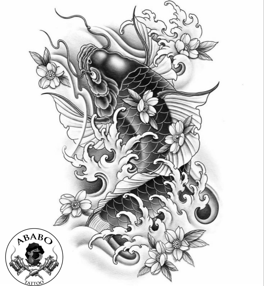 Ý NGHĨA HÌNH XĂM CÁ CHÉP - TATTOO UY TÍN TÂN PHÚ