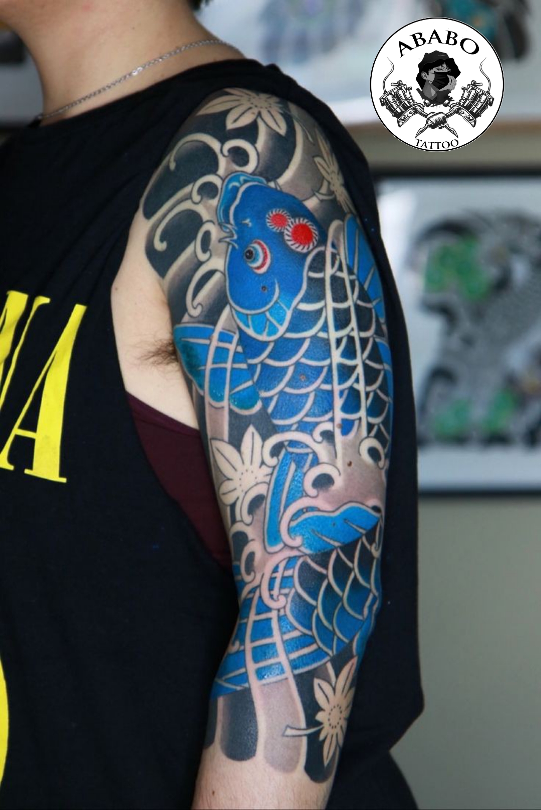 Ý NGHĨA HÌNH XĂM CÁ CHÉP - TATTOO UY TÍN TÂN PHÚ