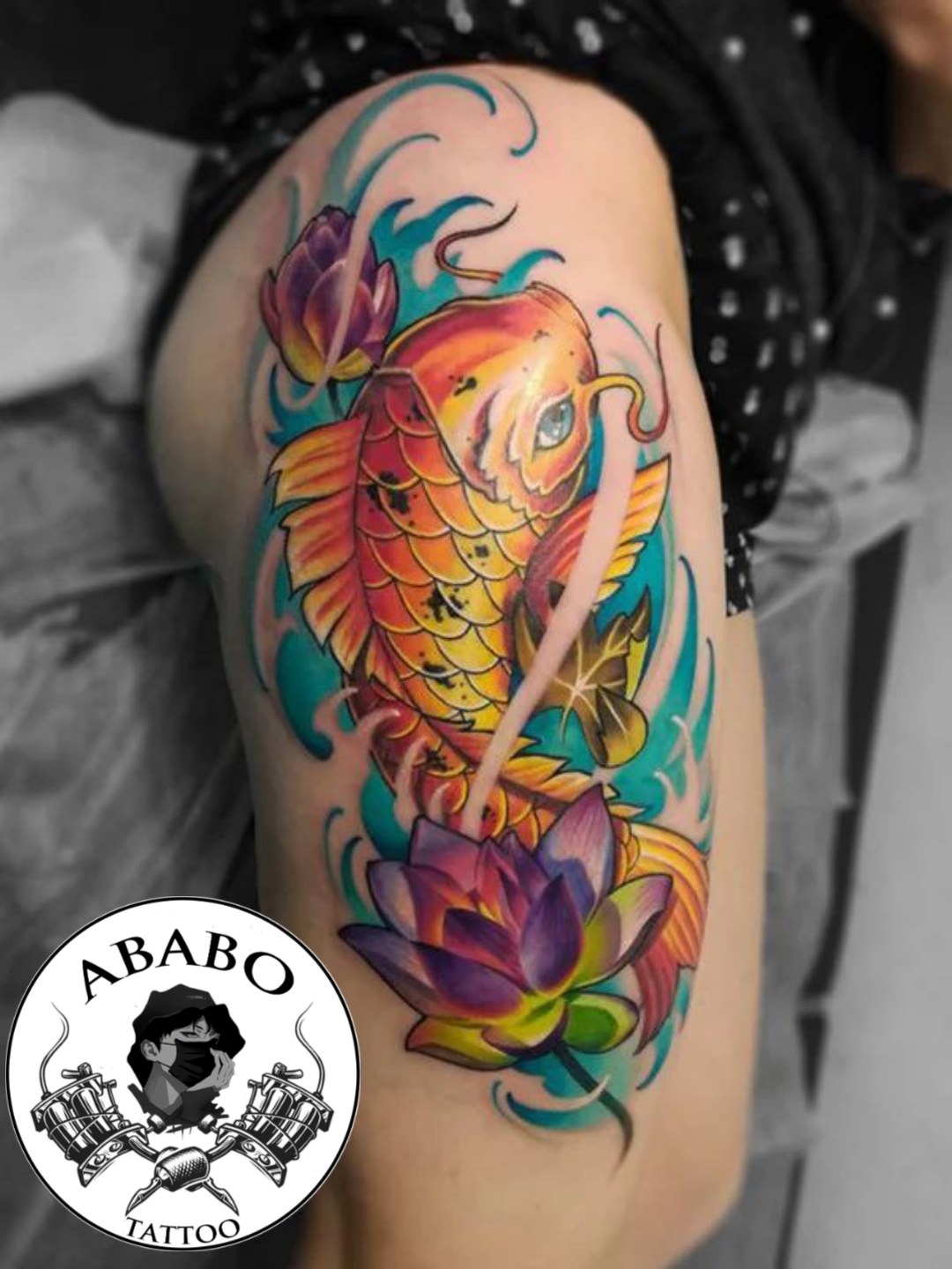 Ý NGHĨA HÌNH XĂM CÁ CHÉP - TATTOO UY TÍN TÂN PHÚ