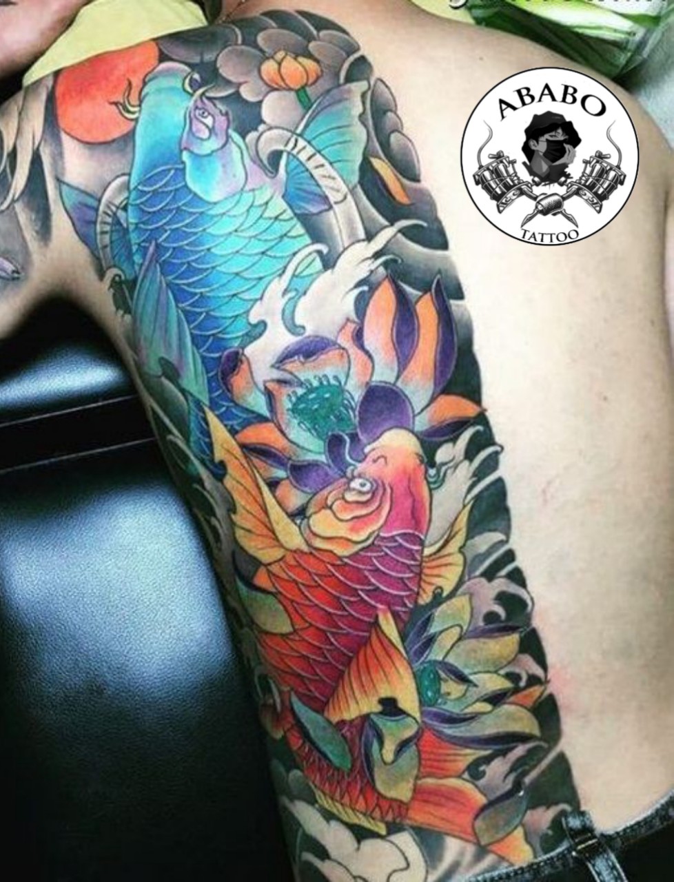 Ý NGHĨA HÌNH XĂM CÁ CHÉP - TATTOO UY TÍN TÂN PHÚ