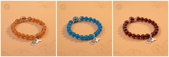 Vòng phối charm Cá chép hóa rồng