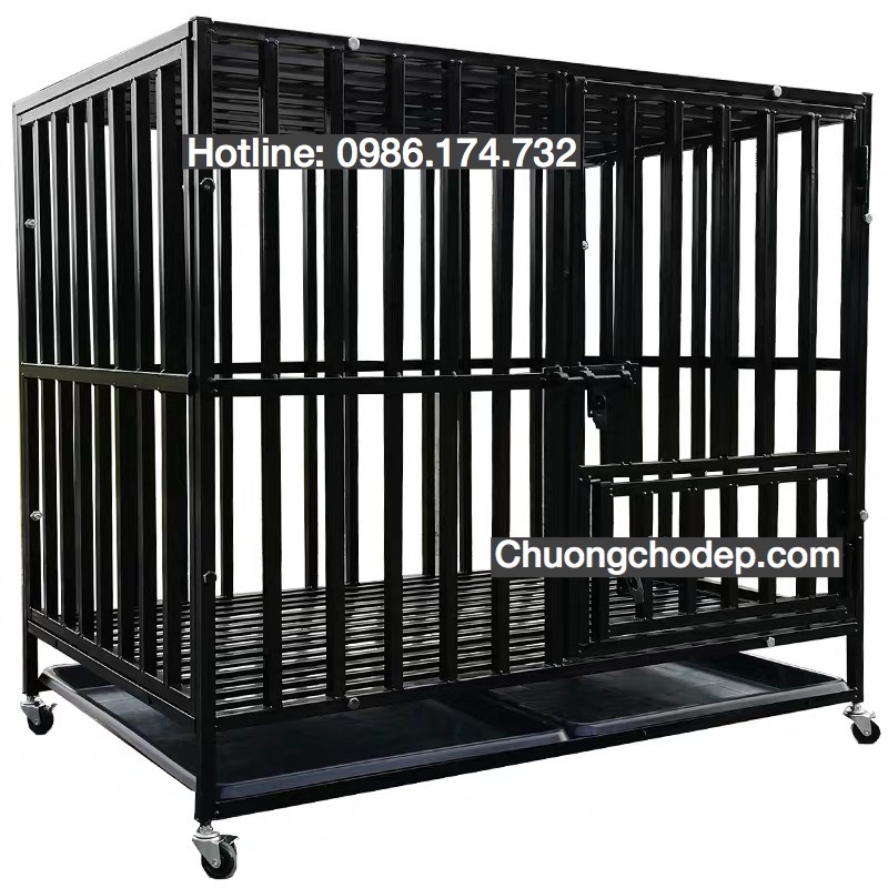 chuồng chó bằng sắt hộp
