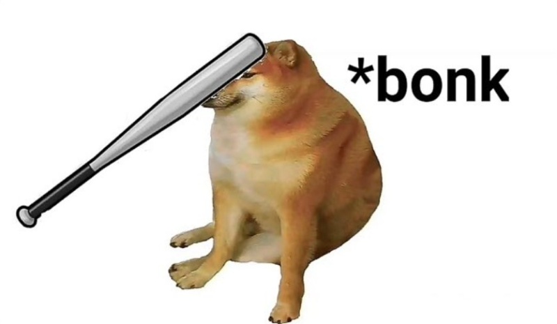 Con chó vui vẻ meme