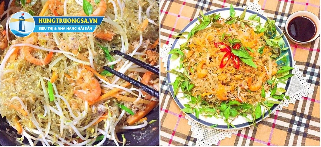 Miến xào hải sản