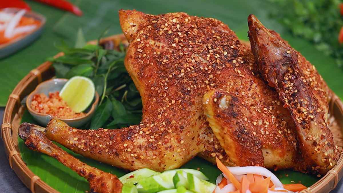 Món ngon từ Gà - Gà nướng muối ớt