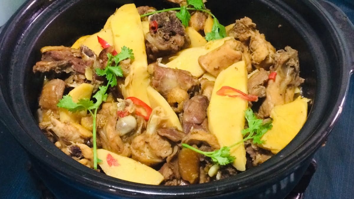 Món ngon từ Gà - Gà kho măng