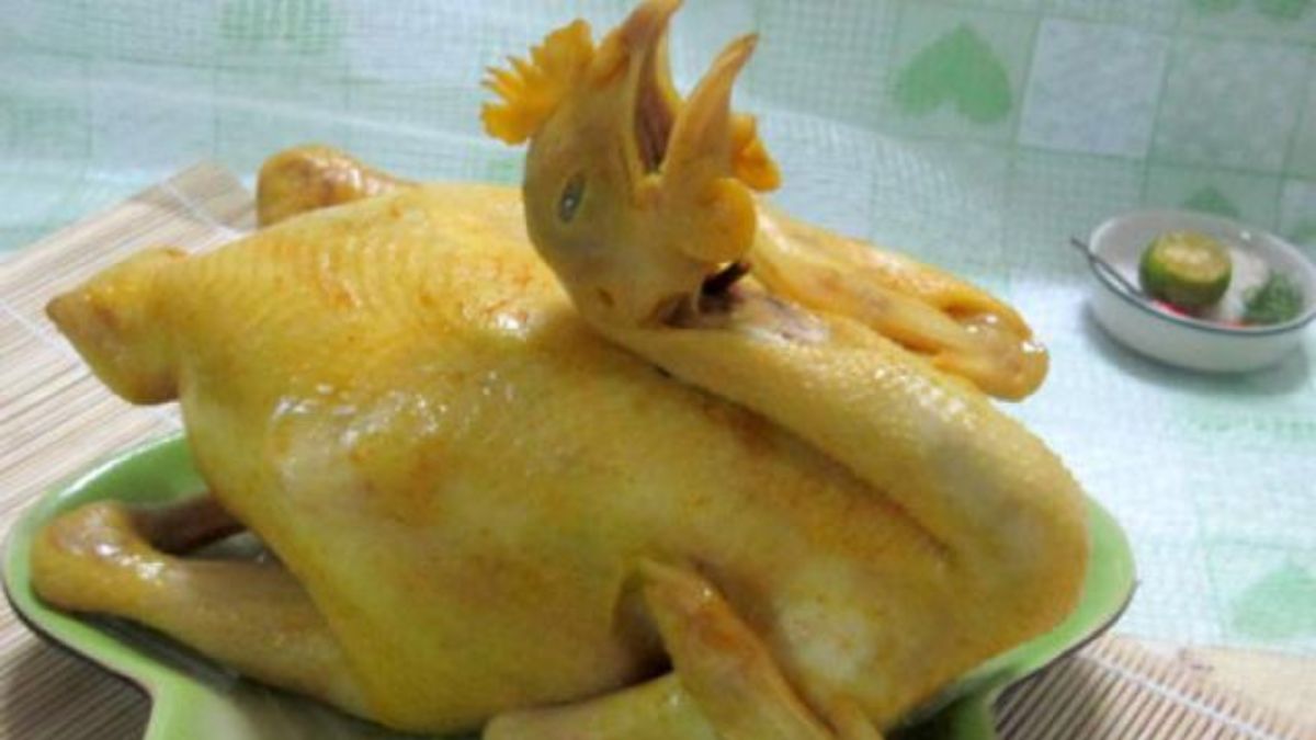 Món ngon từ Gà - Gà luộc nước dừa