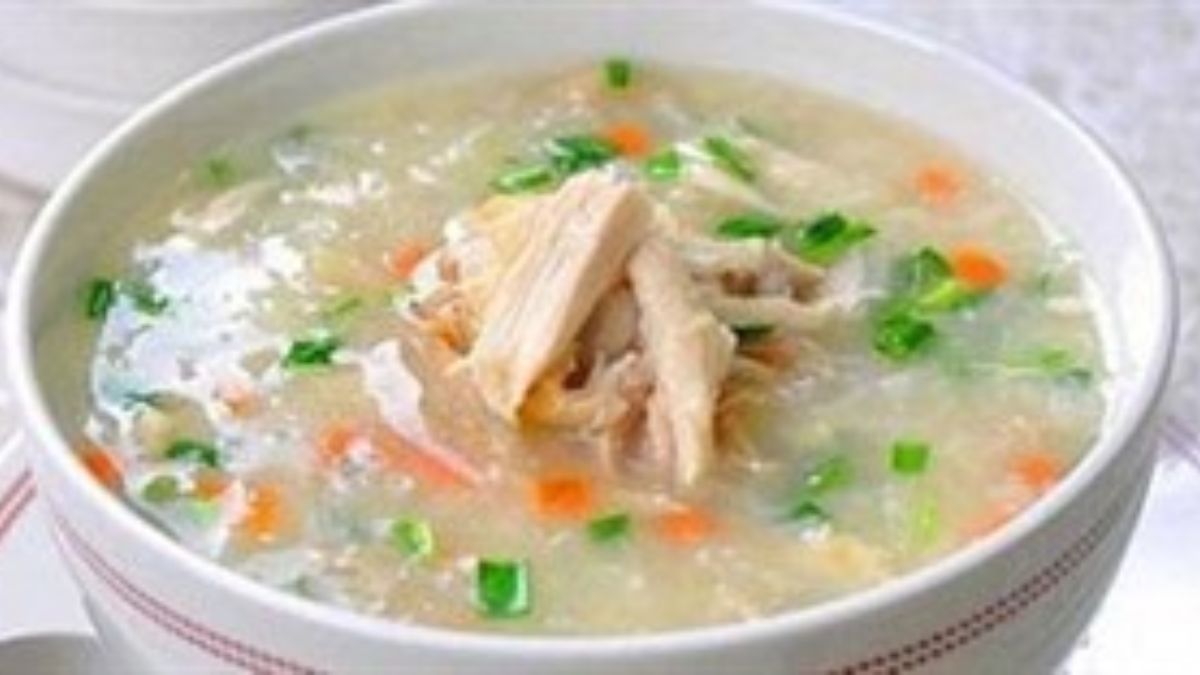 Món ngon từ Gà - Cháo gà cà rốt