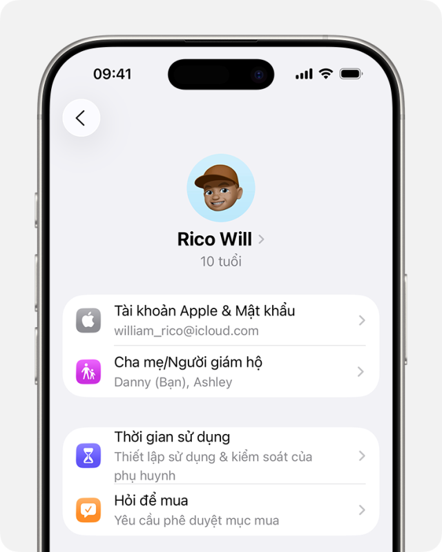 Ph&ecirc; duyệt nội dung trẻ mua bằng t&iacute;nh năng Hỏi để mua