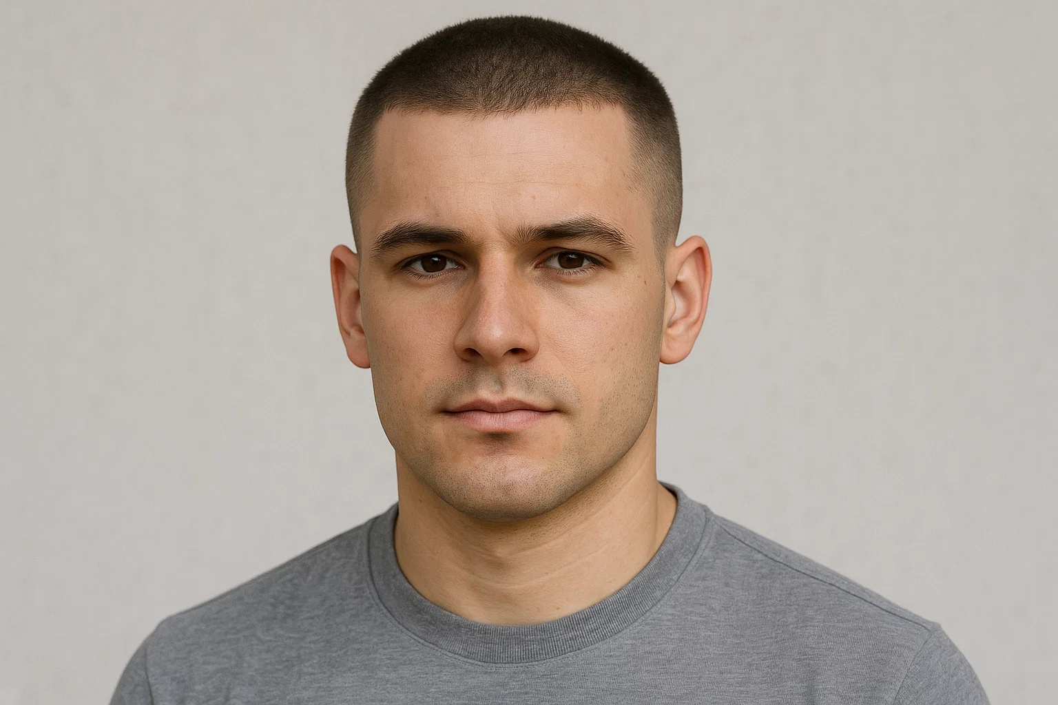 kiểu tóc nam Buzz cut