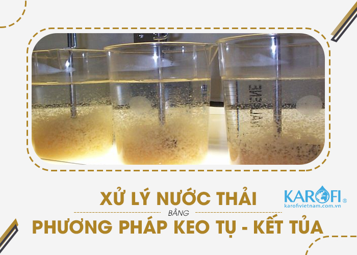 Phương pháp xử lý hóa học tạo kết tủa