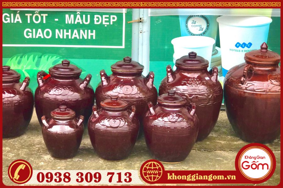 chum sành ngâm rượu