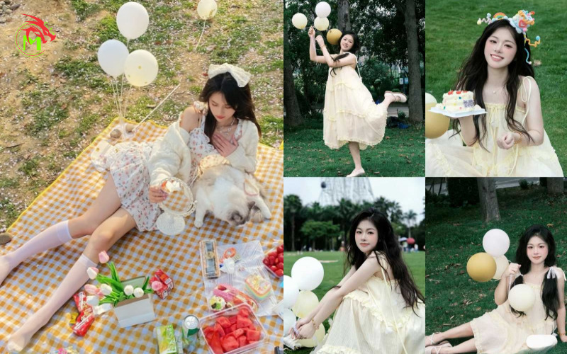 Concept chụp ảnh sinh nhật ngoài trời