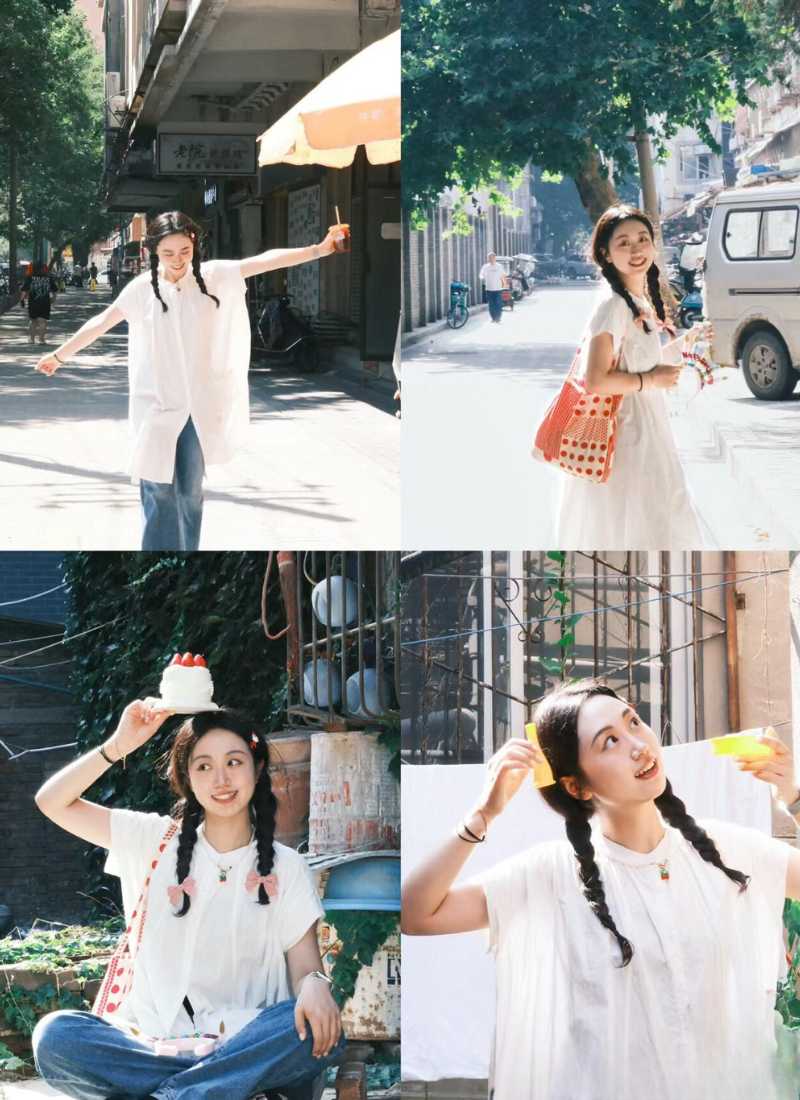 Concept chụp ảnh sinh nhật giữa phố