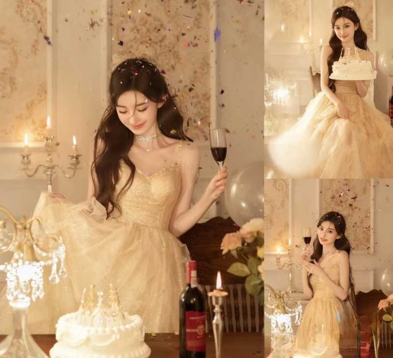 Concept chụp ảnh sinh nhật tiểu thư xinh đẹp