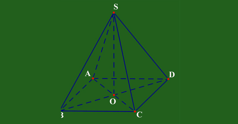 Công thức tính chu vi hình chóp