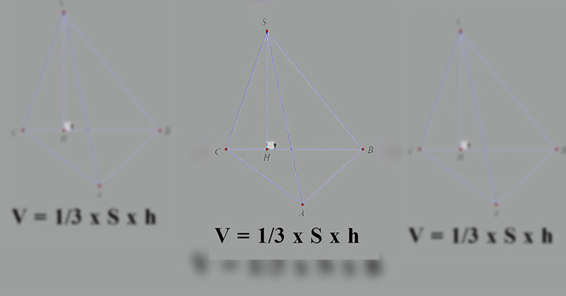 Hình chóp có mặt bên vuông góc đáy