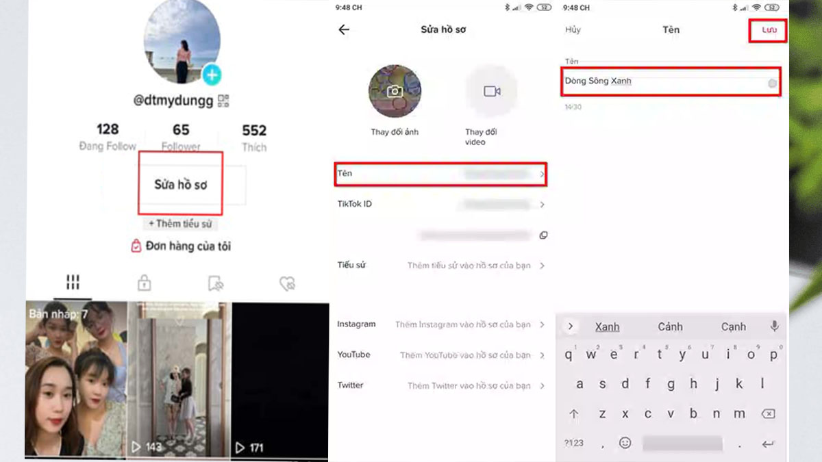 Cách đặt tên TikTok hay nhất