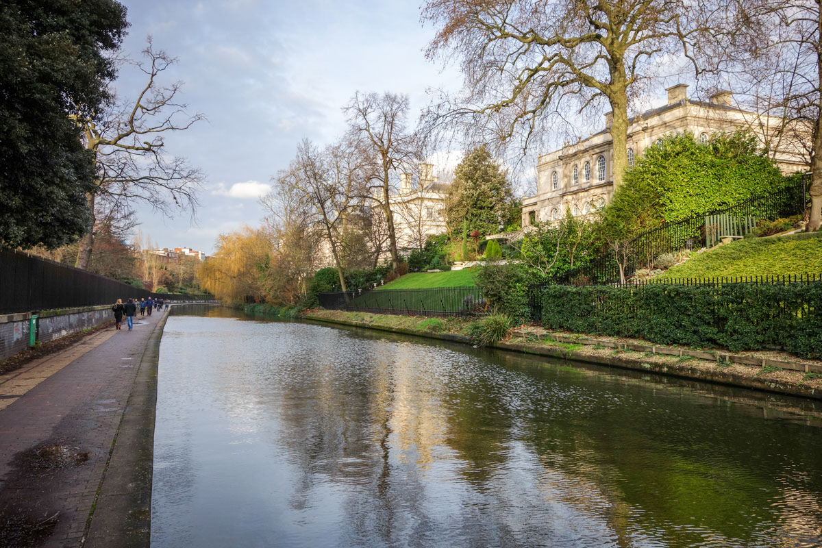 London canal stroll