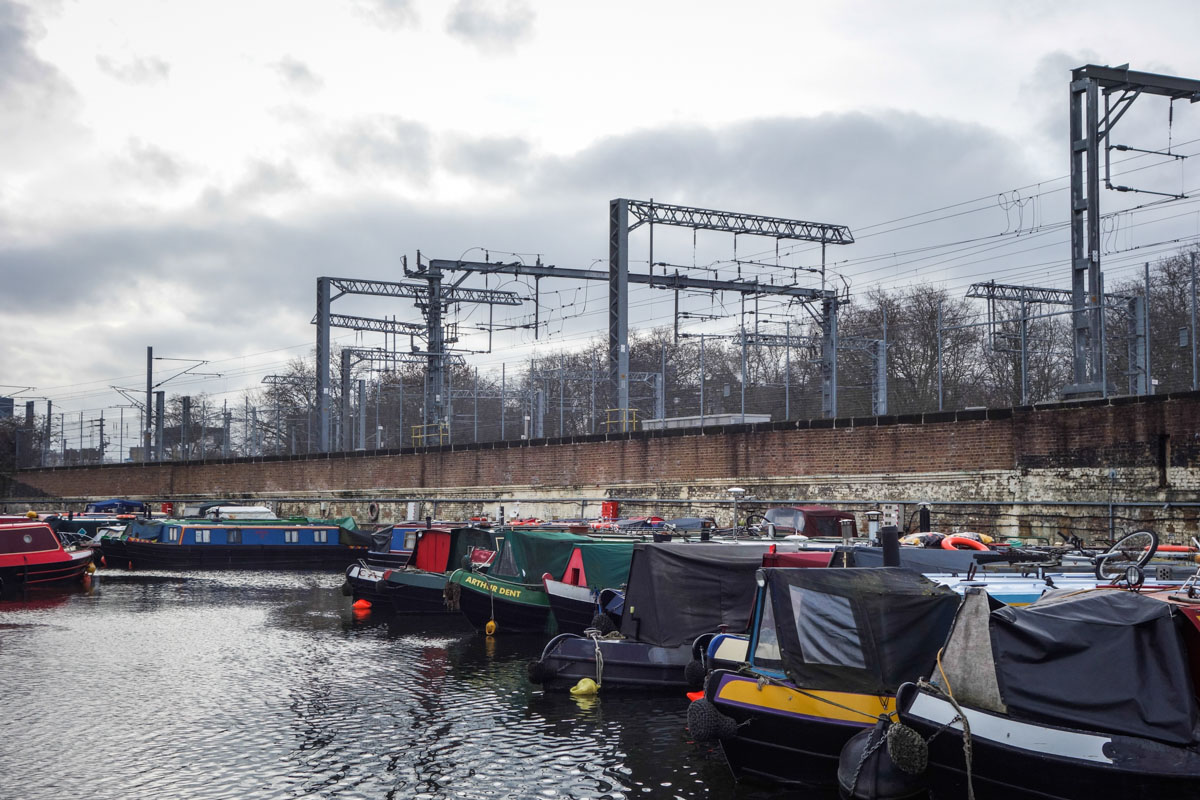 London canal stroll