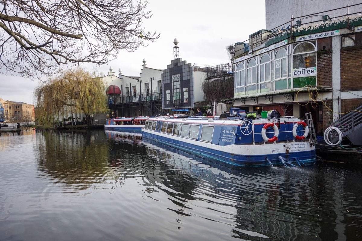 London canal stroll