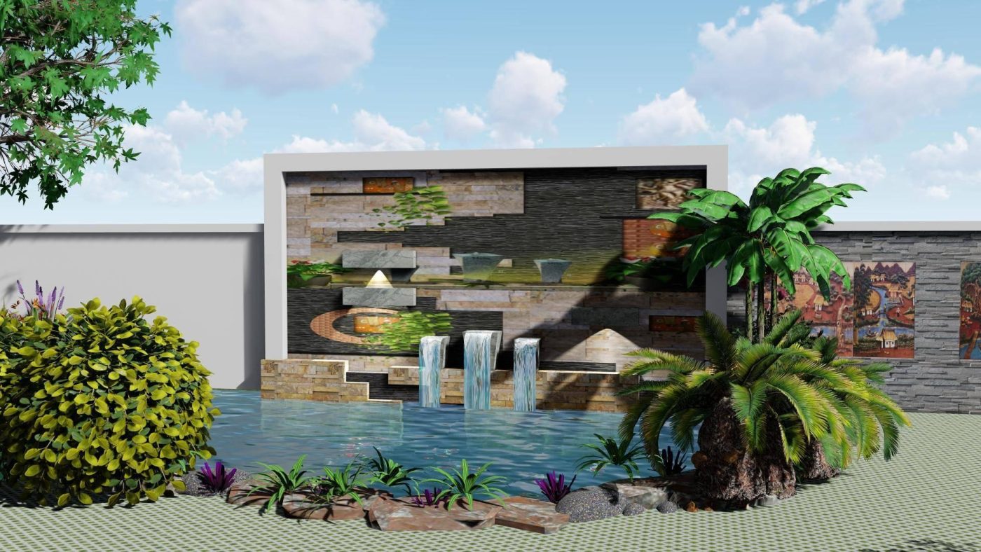 Thi Công và Thiết Kế Hồ Cá Koi TP.HCM giá rẻ và Phong Thủy