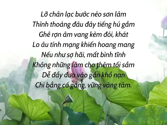 Tuyển tập bài thơ về sự cố gắng giúp bạn tạo động lực 3