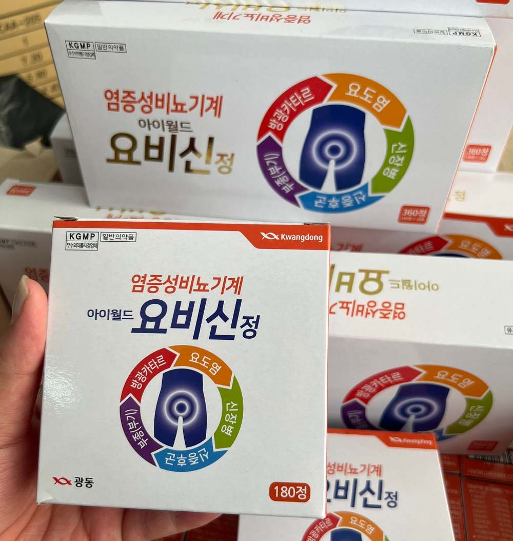 Hai hộp nhỏ 180 viên bên trong hộp lớn