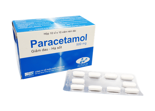 Paracetamol là thuốc giảm đau cơ trong tập thể thao thường được sử dụng