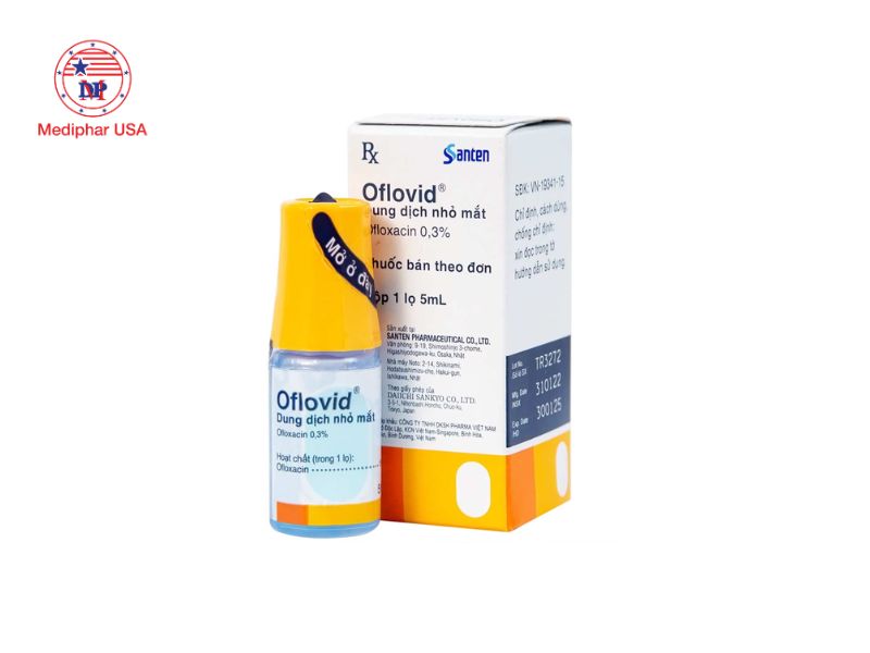 Thuốc nhỏ mắt Oflovid Santen