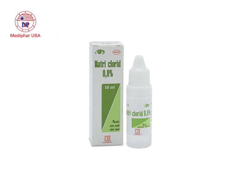 Dung dịch nhỏ mắt Natri Clorid 0,9% Pharmedic